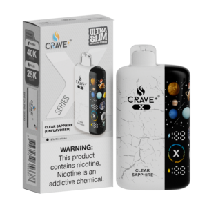 sapphire fog crave flavor Crave+ CECET Color:Graffiti Grey Vuse Chilled Mint Pods