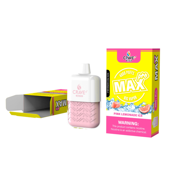 max pro pink lemonade ice