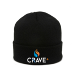 crave beanie black